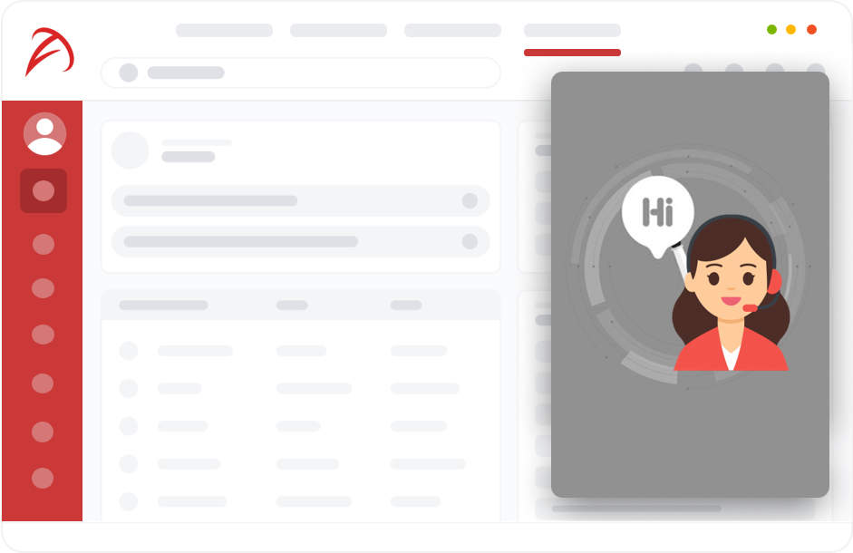 MIA AI Assistant Grey